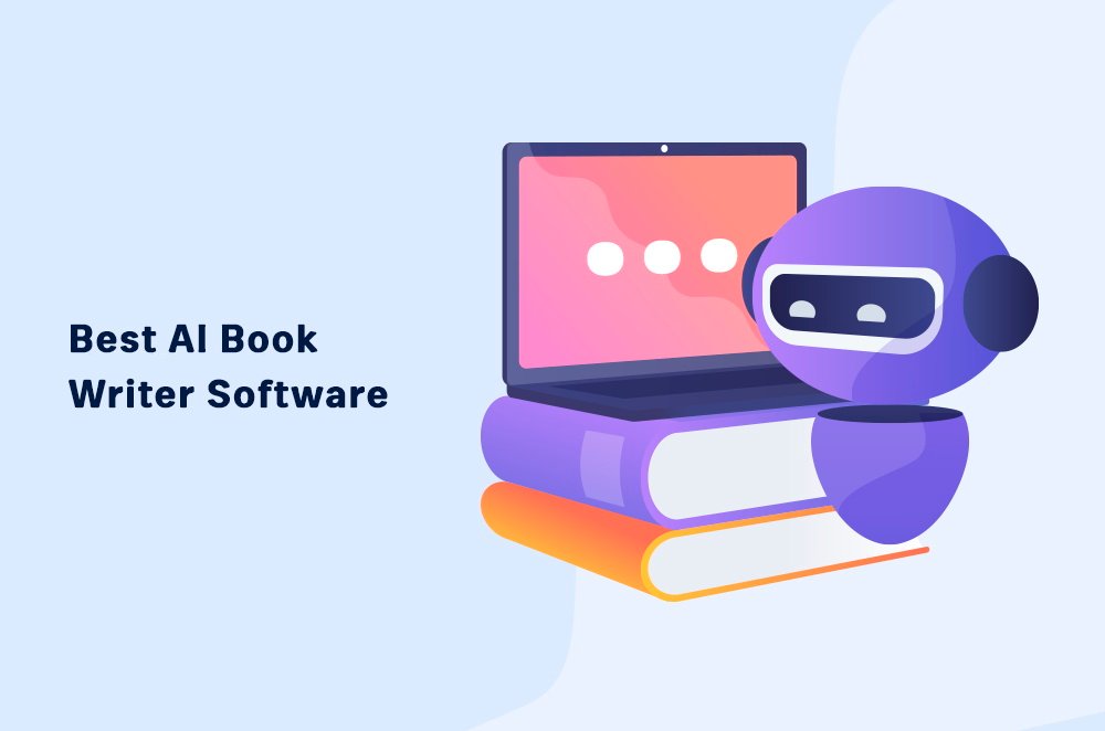 AI Book Writer desktop app interface