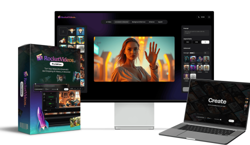 RocketVideos.pro review – dashboard screenshot